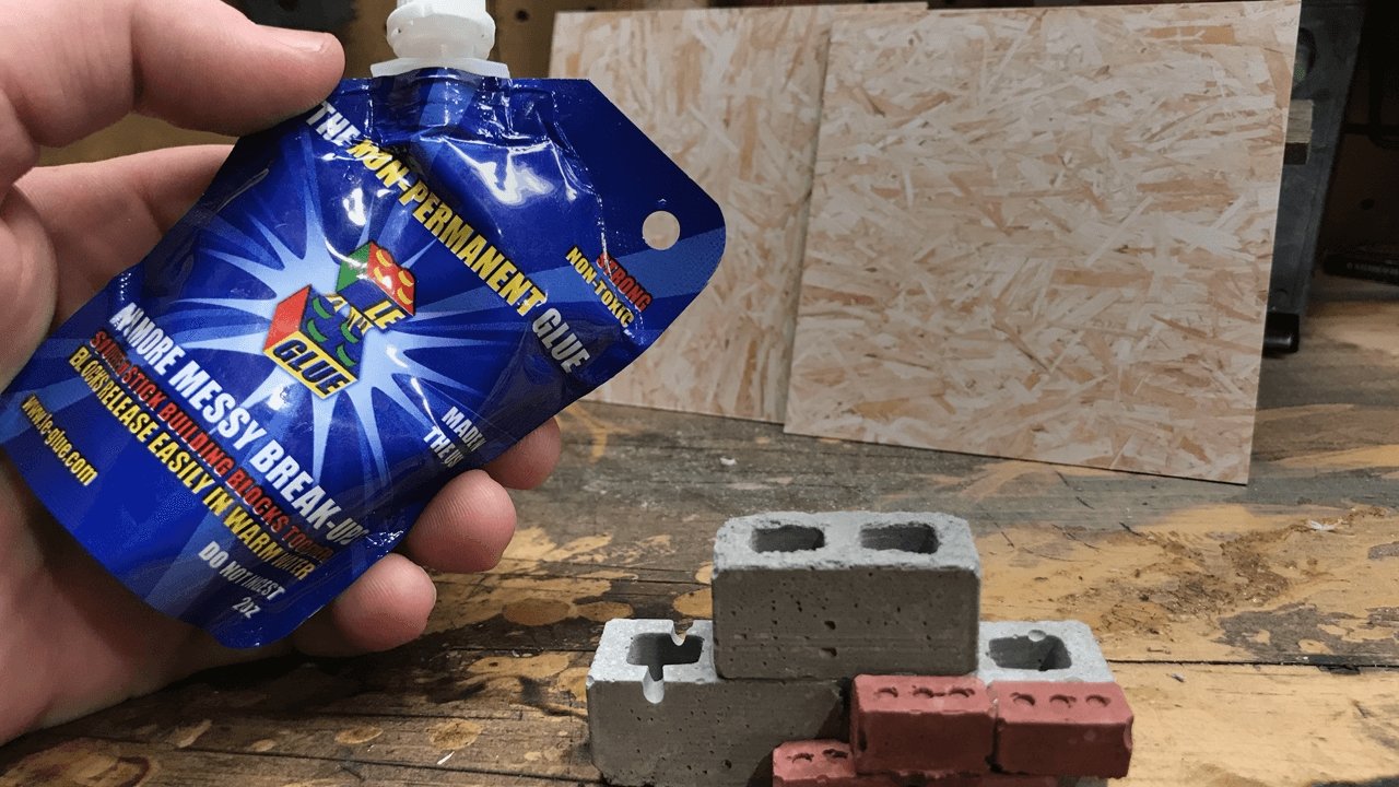Re-Use your Mini Materials with Le-Glue Dissolvable Mortar